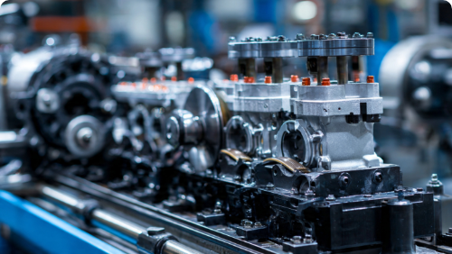 Industrial grade fasteners supplied to OEMs and industrial equipment industry